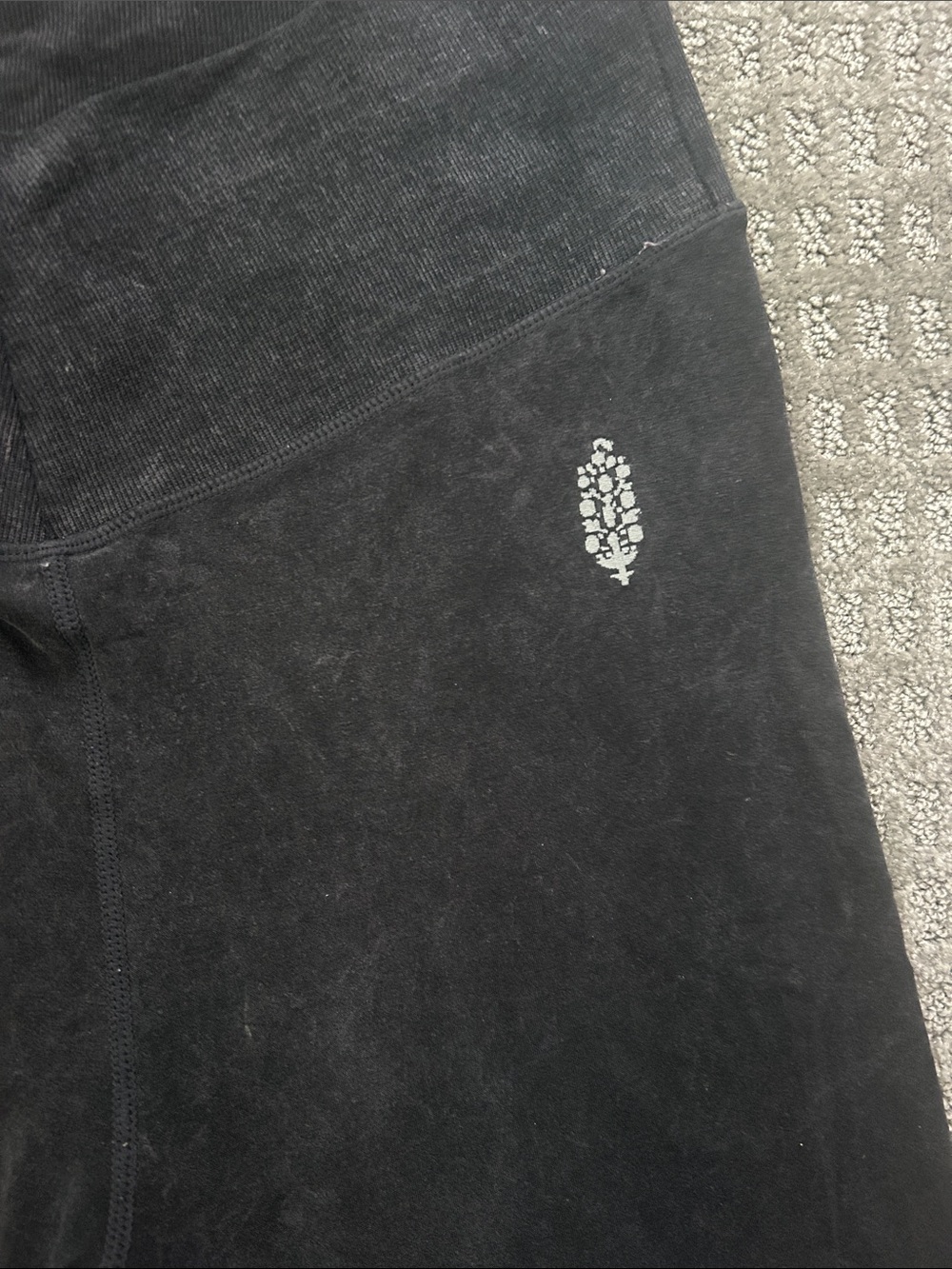 FP Movement Go To Smooth Straight Leg Pant in Washed Black - Picture 5 of 5